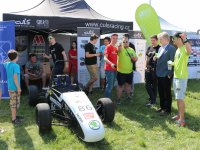 V ČZU zóně se prezentoval také tým CULS Prague Formula Racing.